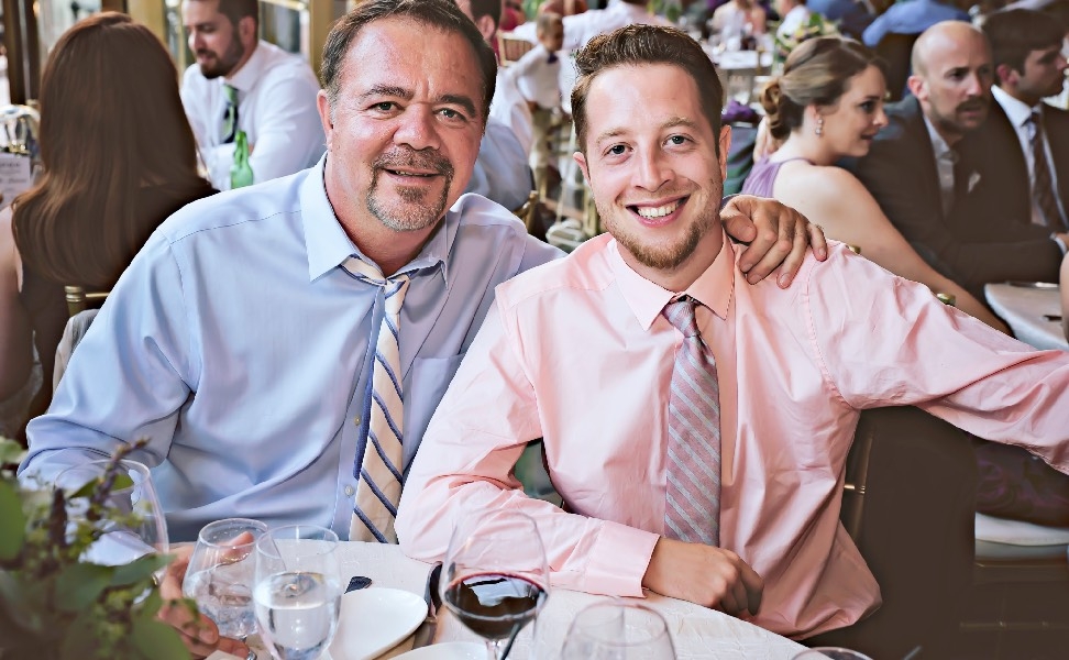Charlie and his son, Paul